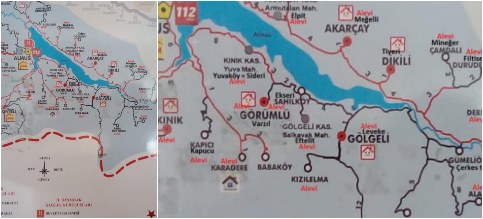 Alevi köylerini işaretleyen doktora soruşturma