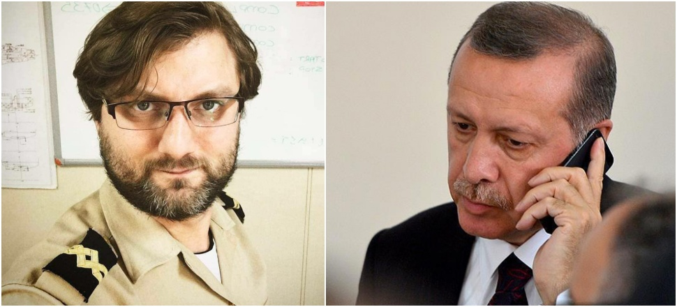 Erdoğan saldırıya uğrayan geminin kaptanı ile görüştü