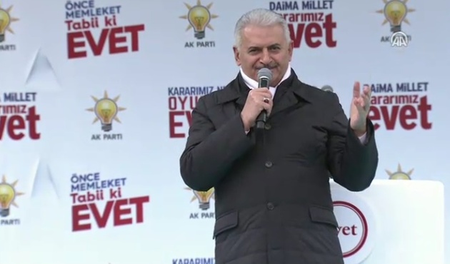 Başbakan: "Kılıçdaroğlu'na düşen 'evet' demektir!"
