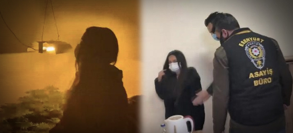 Üstü emlakçı, altı uyuşturucu serası! Polisin operasyonu kamerada...