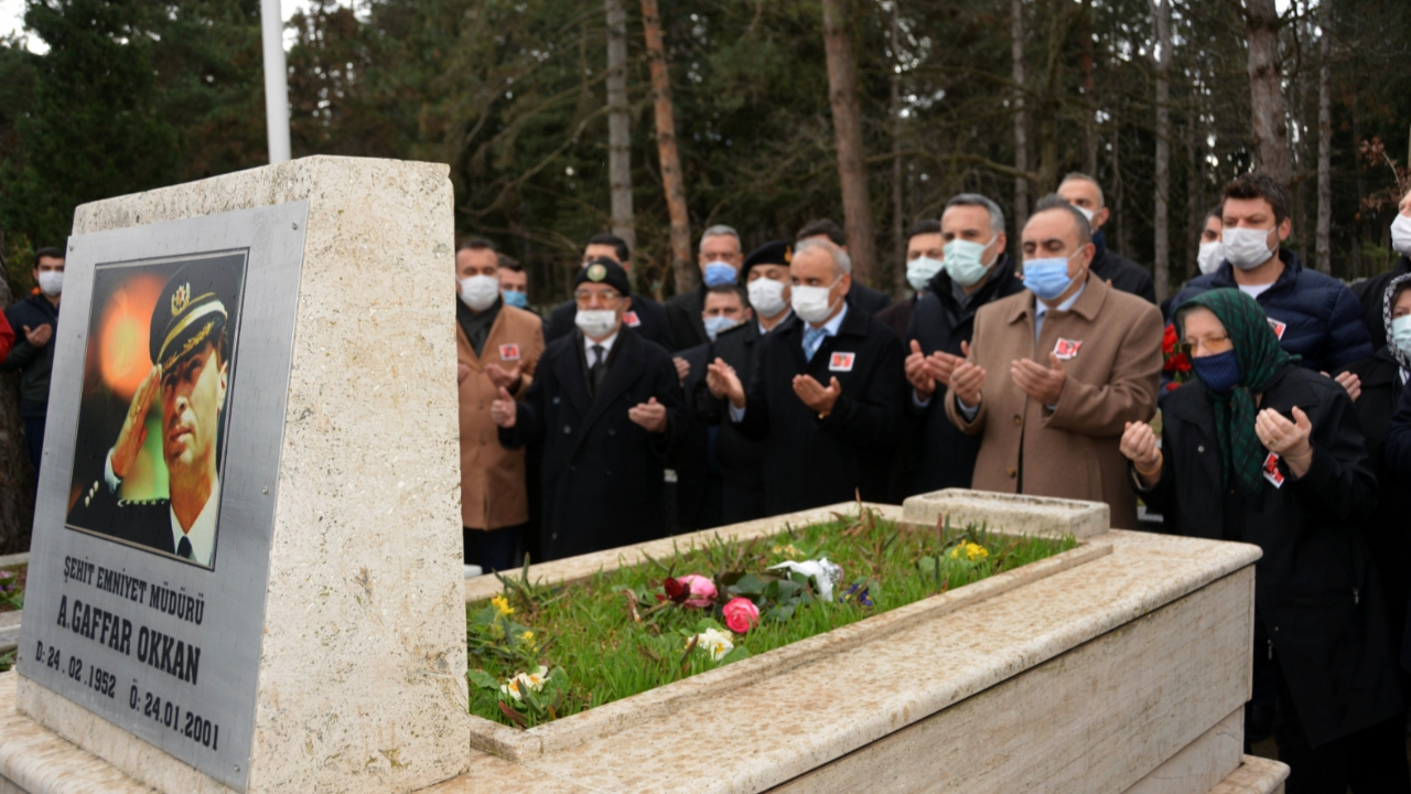 Ali Gaffar Okkan şehadetinin 20'nci yılında unutulmadı