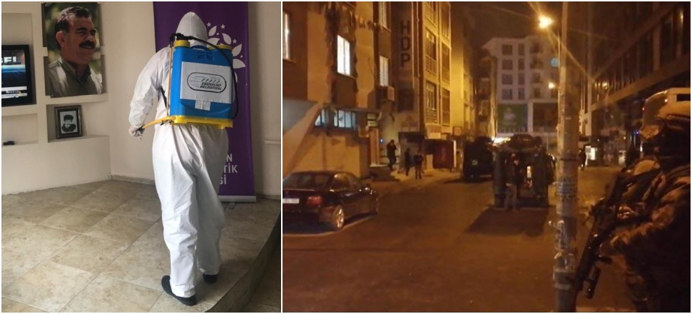 Esenyurt HDP ilçe merkezine baskın
