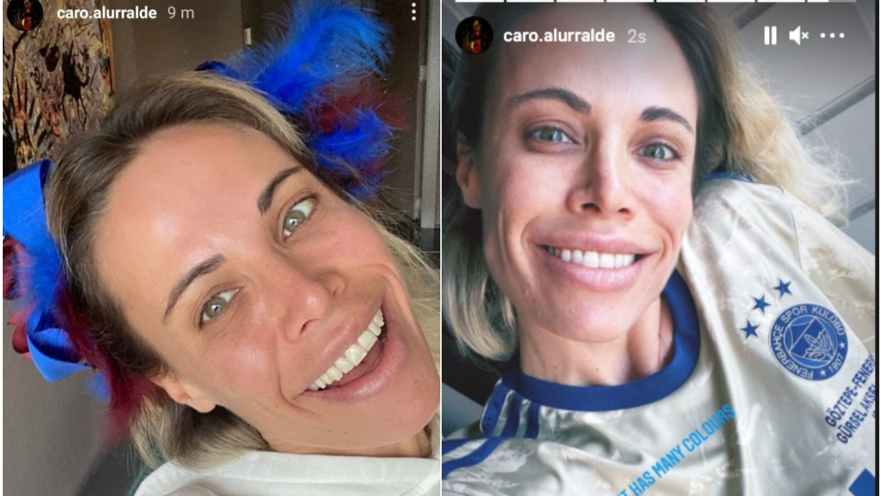 Jose Sosa'nın eşi Carolina Alluralde'den Trabzonspor paylaşımı