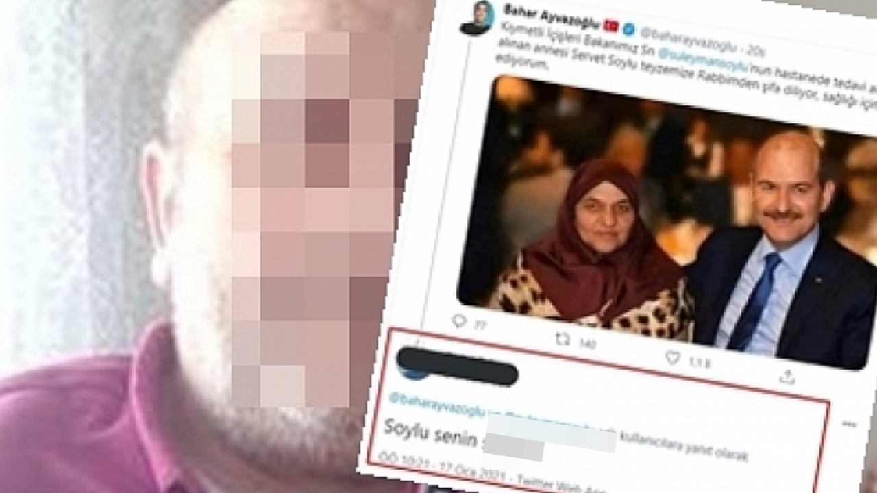 Bakan Soylu'ya hakarete hapis istemi
