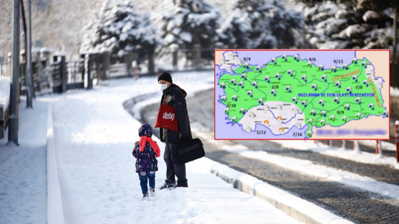 Kar iki gün tüm yurdu etkileyecek