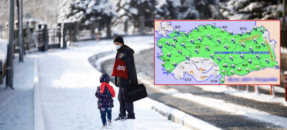 Kar iki gün tüm yurdu etkileyecek