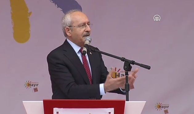 Kılıçdaroğlu: 'Bu işin partisi yok. Bu bir memleket meselesi'