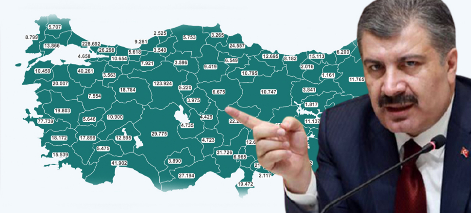 Aşı haritası erişime açıldı