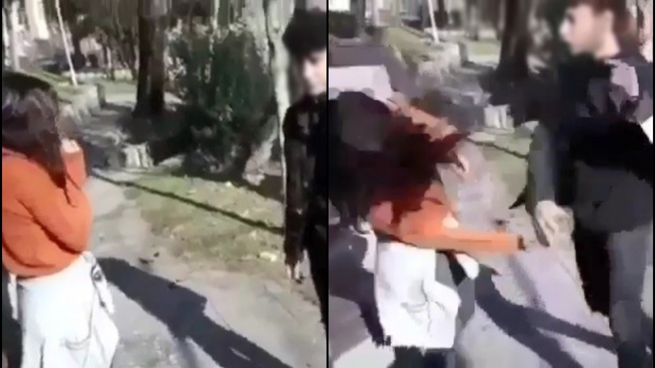 Reşit olmayan sevgilisini dövüp bir de kayda aldı