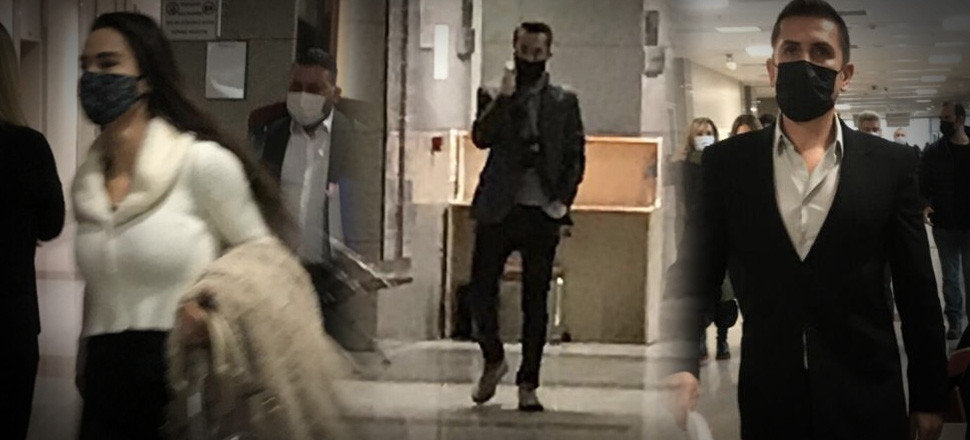 Emre Aşık ve Yağmur Aşık mahkemede! Boşanma davasına sevgilisiyle geldi...