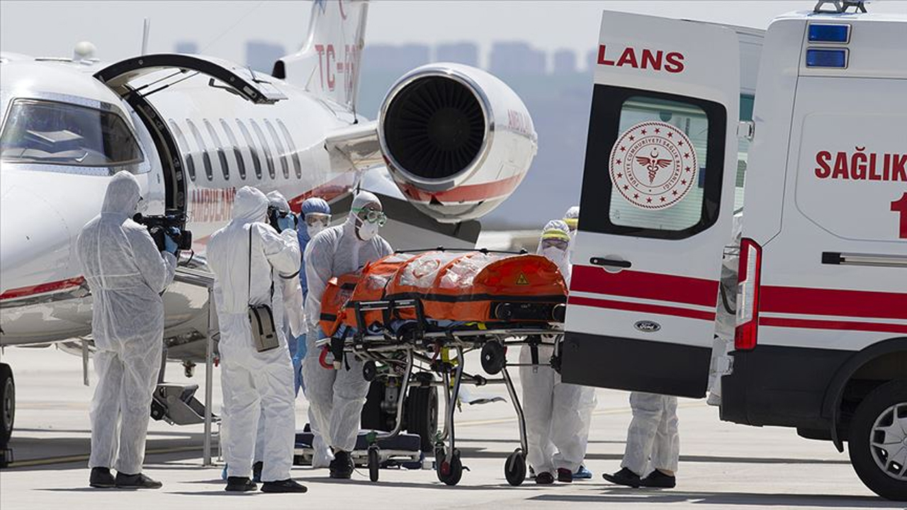 Türkiye 5 saat içinde Hollanda'ya ambulans uçak gönderdi