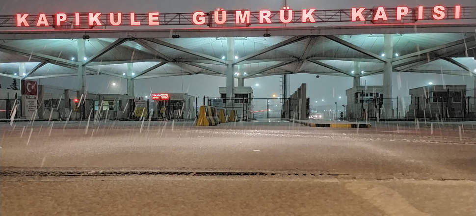 Edirne'de kar yağışı başladı