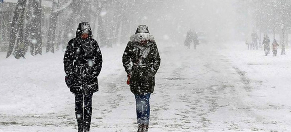 Meteorolojiden 5 şehre kar ve tipi uyarısı