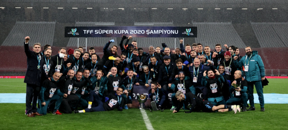 Süper Kupa'da zafer Trabzonspor'un
