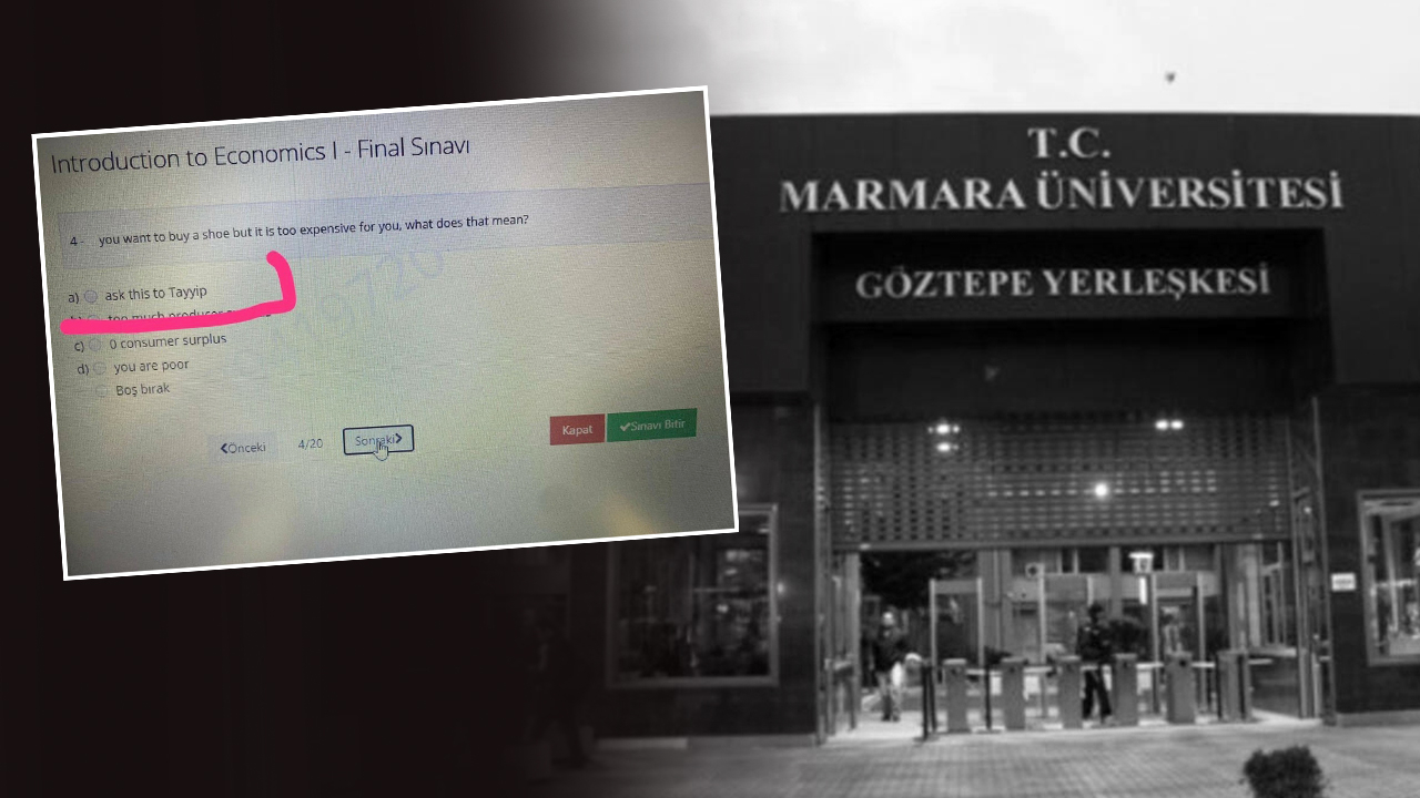 Marmara finalinde siyasi propaganda