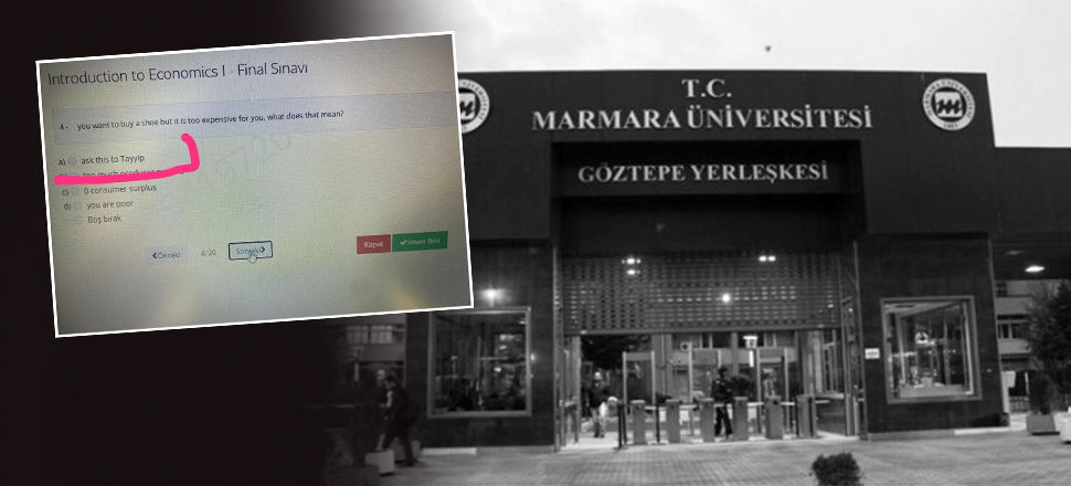 Marmara finalinde siyasi propaganda