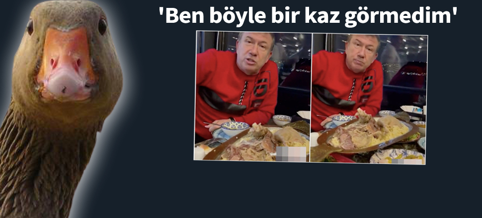 Kaz ziyafeti çeken Tanju'ya 13 bin 876 TL ceza!
