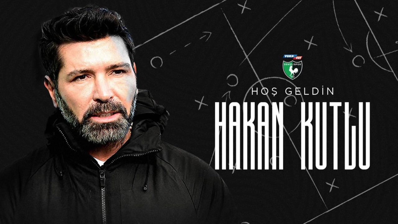 Denizlispor'da Hakan Kutlu dönemi başladı