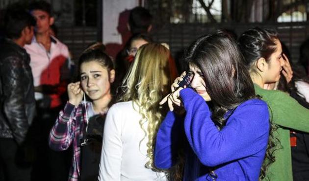 Çığlıklarla kaçtılar! Kız yurdunda büyük panik