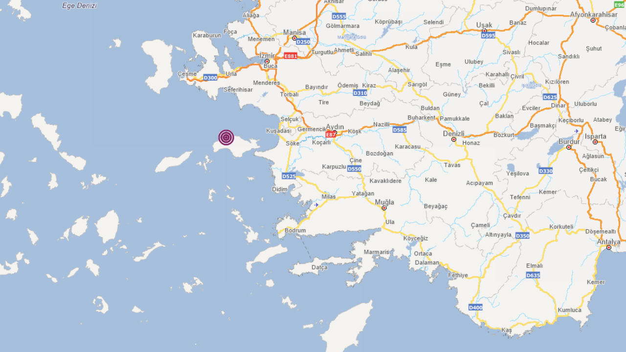 İzmir yakınlarında korkutan deprem