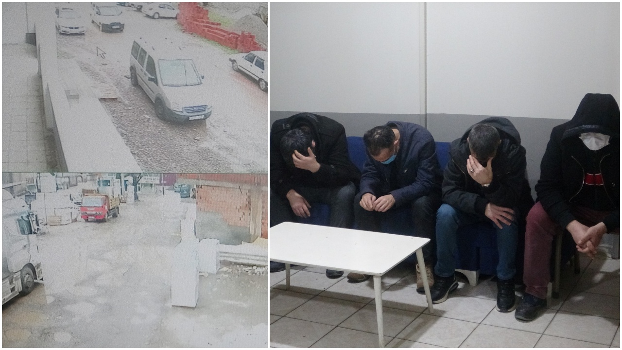 Polis baskın yaptı hepsini suçüstü yakaladı