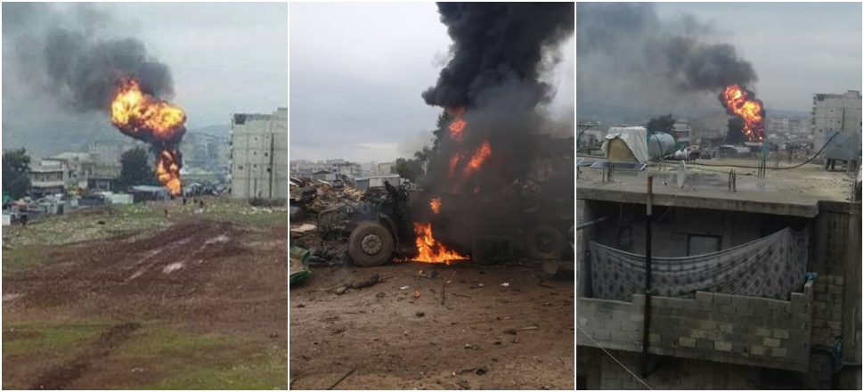 Afrin'de bombalı saldırı: 5 ölü, 22 yaralı