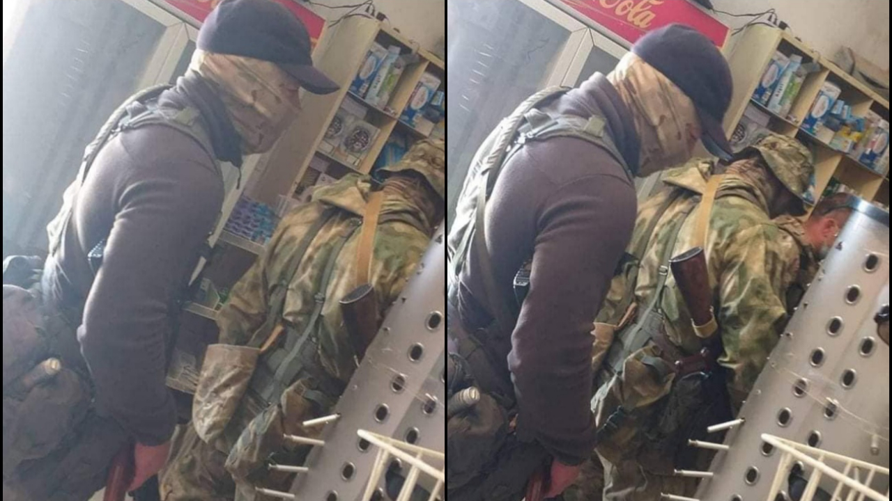 Rusya'nın paralı askerleri, Libya'da market alışverişinde