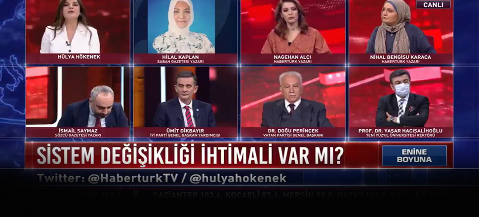 Habertürk'te Hilal Kaplan sansürü