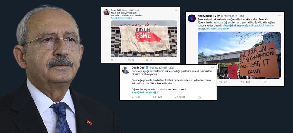 Kılıçdaroğlu'ndan Boğaziçi eylemcilerine destek