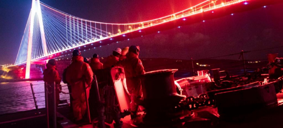 ABD Donanması'ndan imalı 'İstanbul' paylaşımı