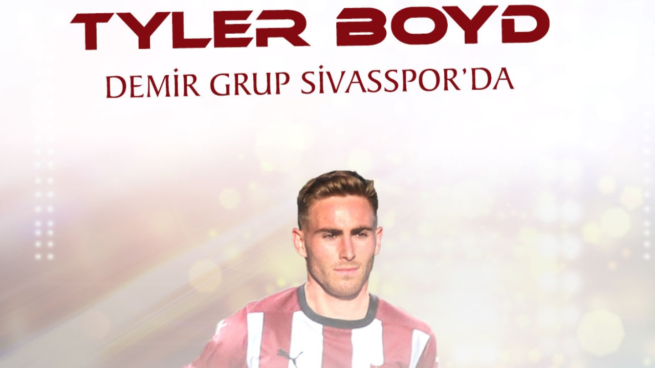 Sivasspor, Tyler Boyd'u açıkladı