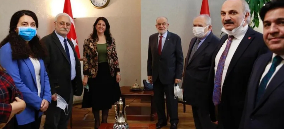 HDP'den Saadet Partisi'ne ziyaret!