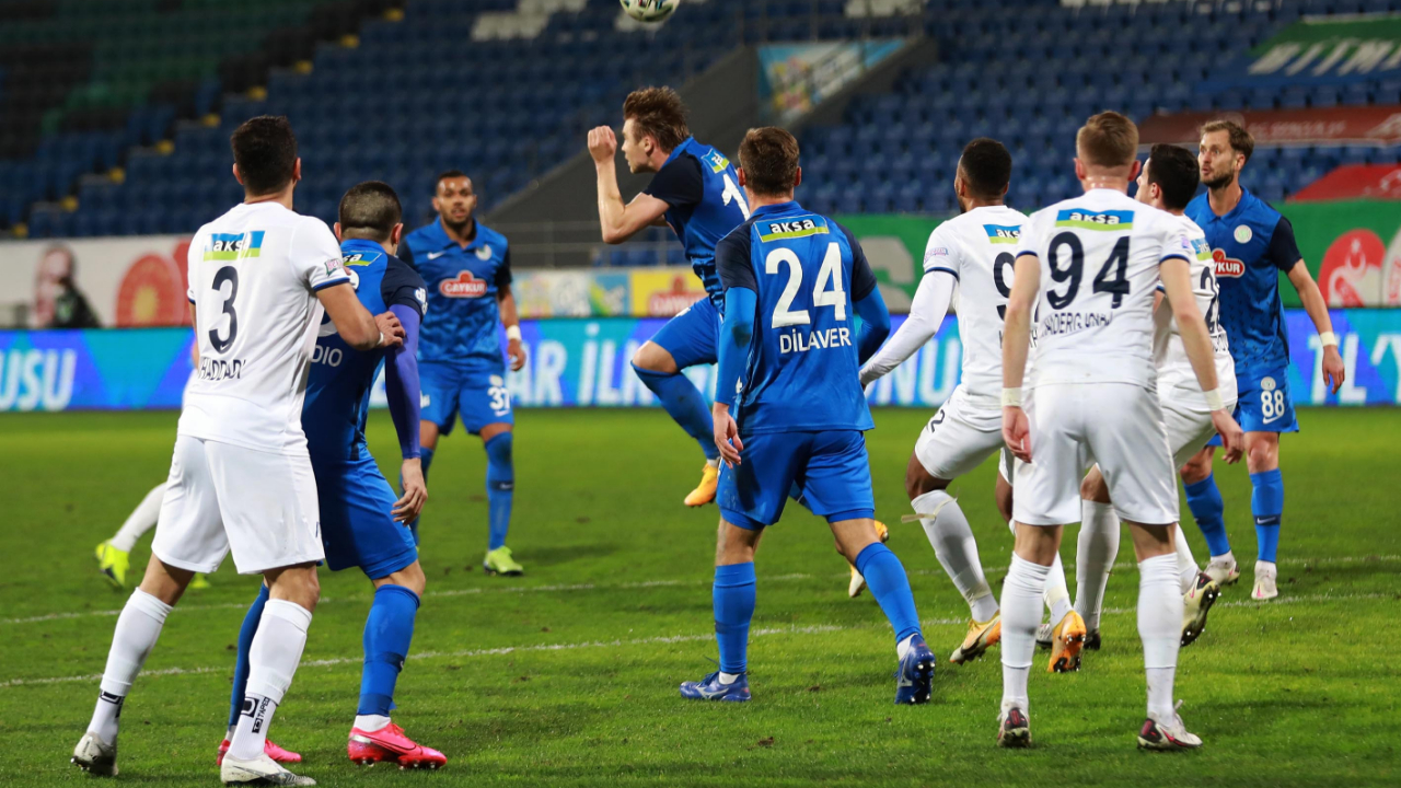 Ç. Rizespor ile Kasımpaşa yenişemedi