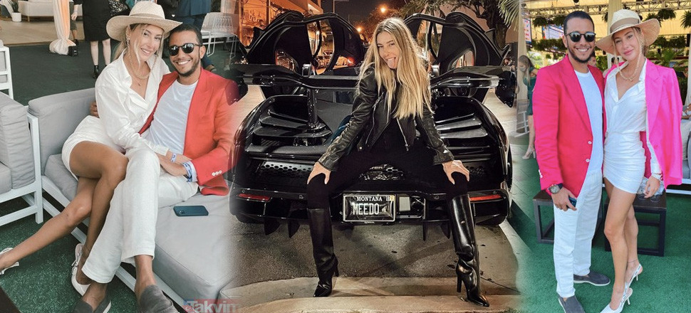 Şeyma Subaşı Mısırlı sevgilisinin lüks otomobilini sergiledi