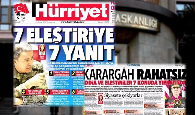 Talimat verdi, TSK'da "Kemalist kalkışma" soruşturması başlatıldı