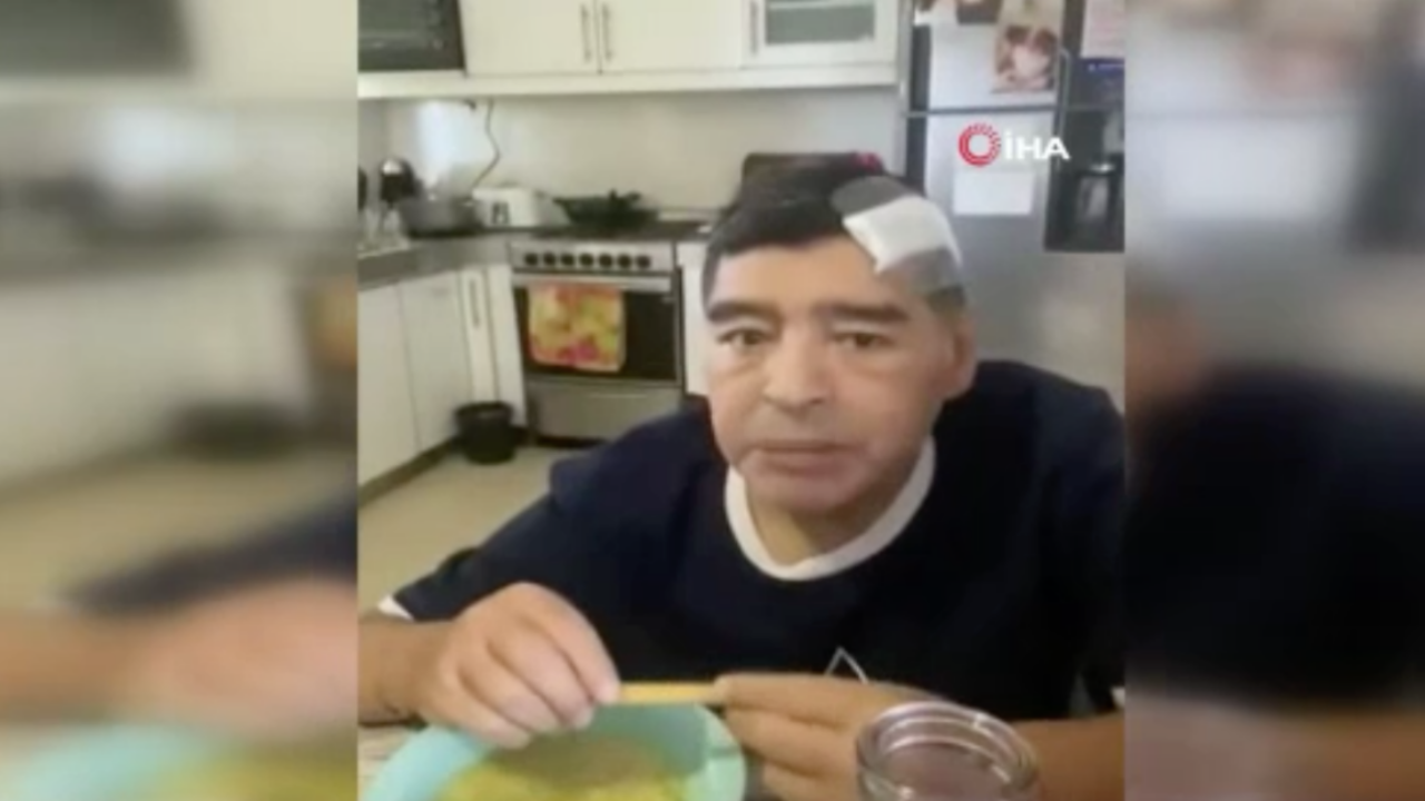 Maradona'nın ölmeden önceki son görüntüleri ortaya çıktı