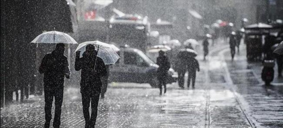 Meteoroloji'den 11 ile kuvvetli, gök gürültülü sağanak yağış uyarısı
