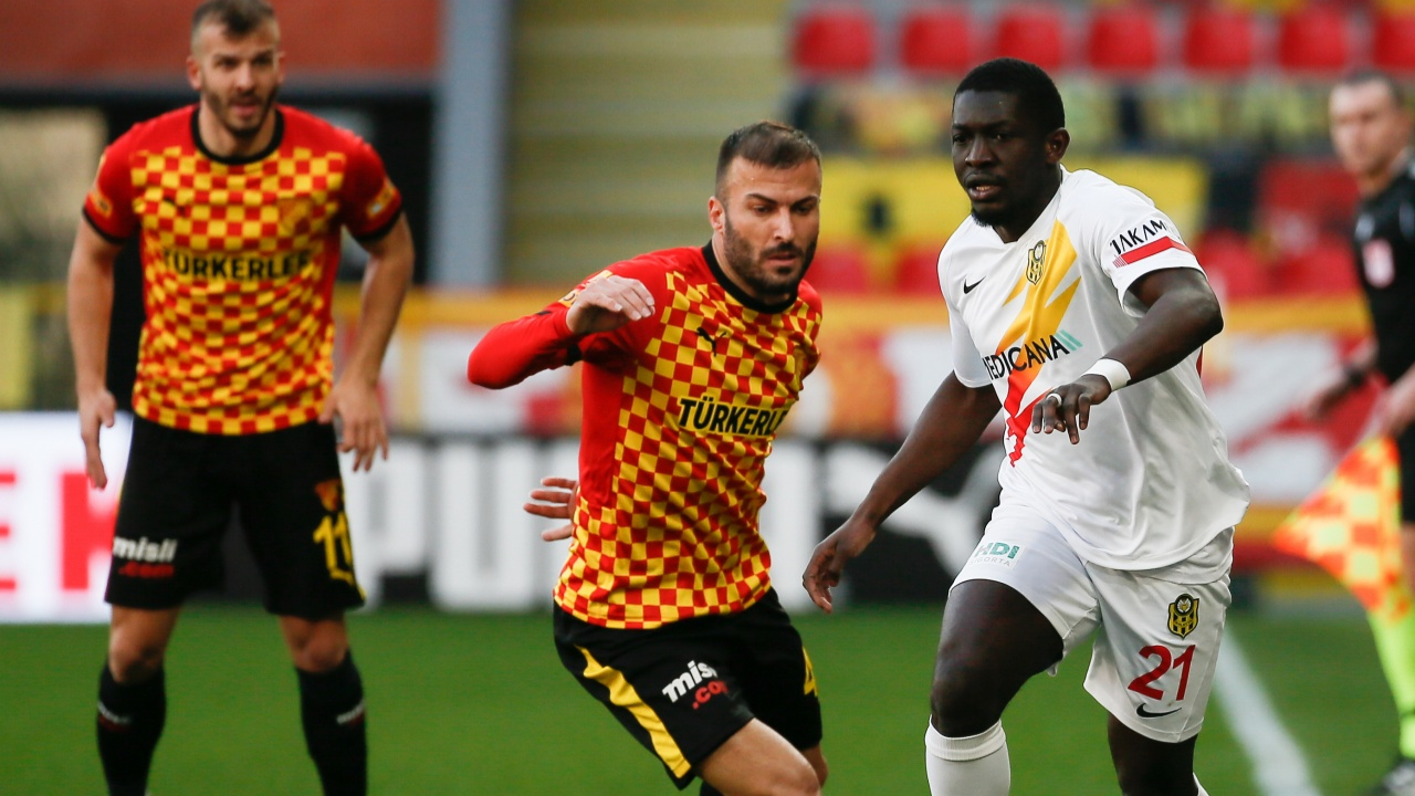 Göztepe-Yeni Malatyaspor maçında 4 gol var kazanan yok