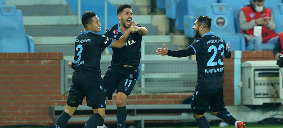Trabzonspor evinde Denizlispor'u 61. dakika golüyle devirdi