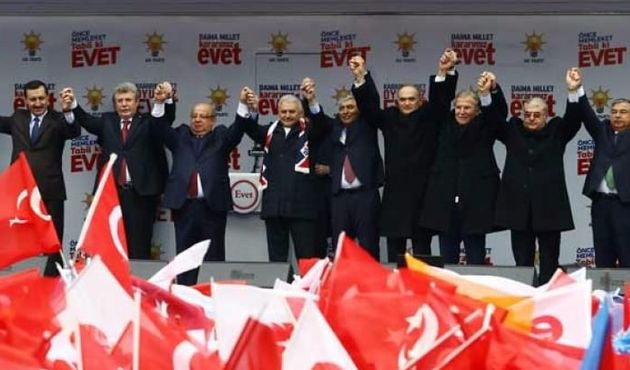 Başbakan Yıldırım'ın Çankırı mitinginde dikkat çeken detay!