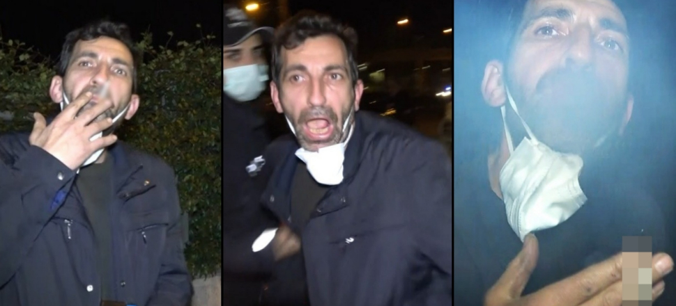 Alkollü sürücünün tavırları 'pes' dedirtti!