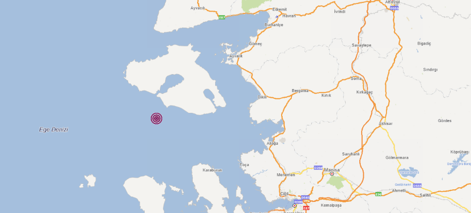 İzmir Karaburun'da korkutan deprem