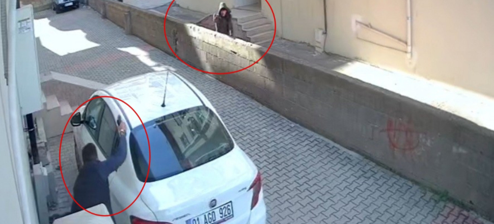 Sokak ortasında kurşun yağmuru