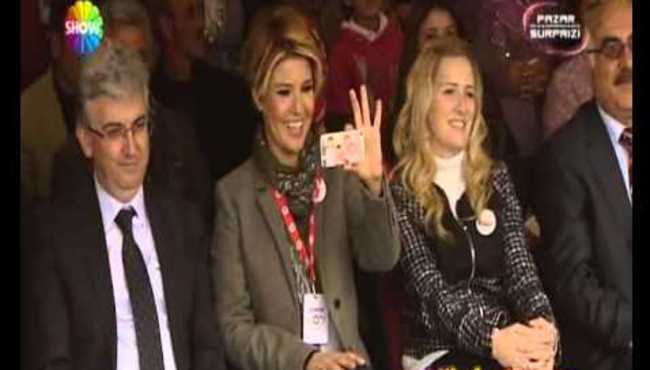 Gülben Ergen okul açılışı...