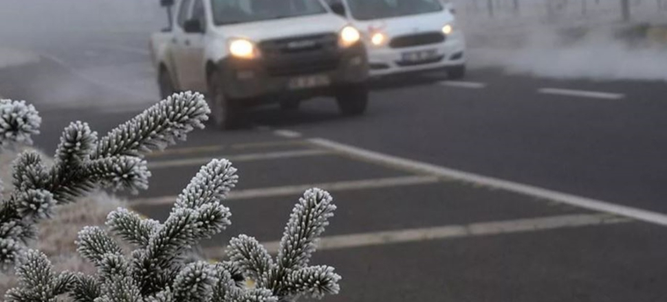 Meteoroloji uyarıyor: Don ve buzlanma riski var