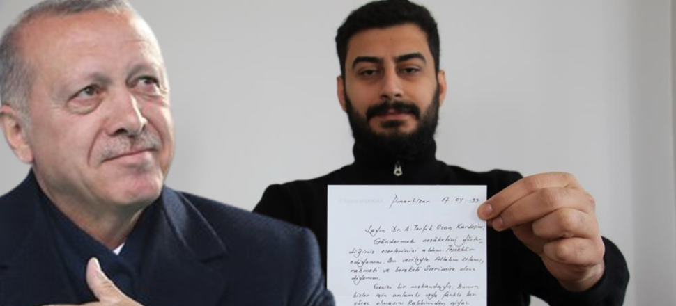 Erdoğan'ın cezaevinden yazdığı mektup ortaya çıktı