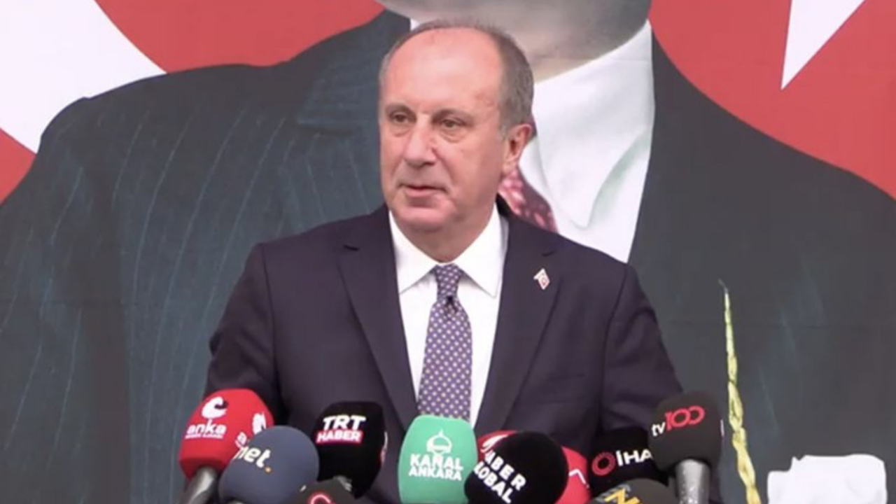 Muharrem İnce'den e-istifa!