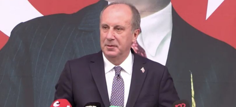 Muharrem İnce'den e-istifa!