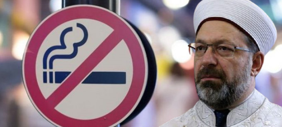 Erbaş 'Sigara haram' dedi tartışma yeniden alevlendi