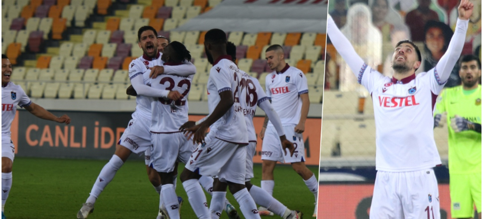 Trabzonspor, Yeni Malatyaspor deplasmanını da kayıpsız geçti